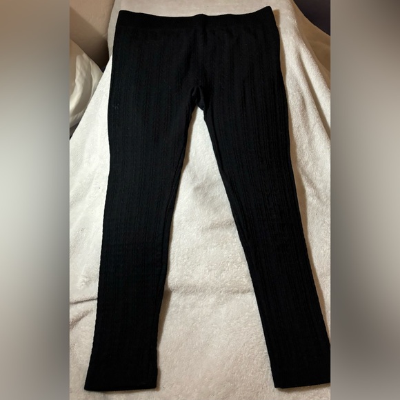 Bundle of 8 Pairs Different Styles of Leggings - Black / Grey - Size M/L - Picture 9 of 16